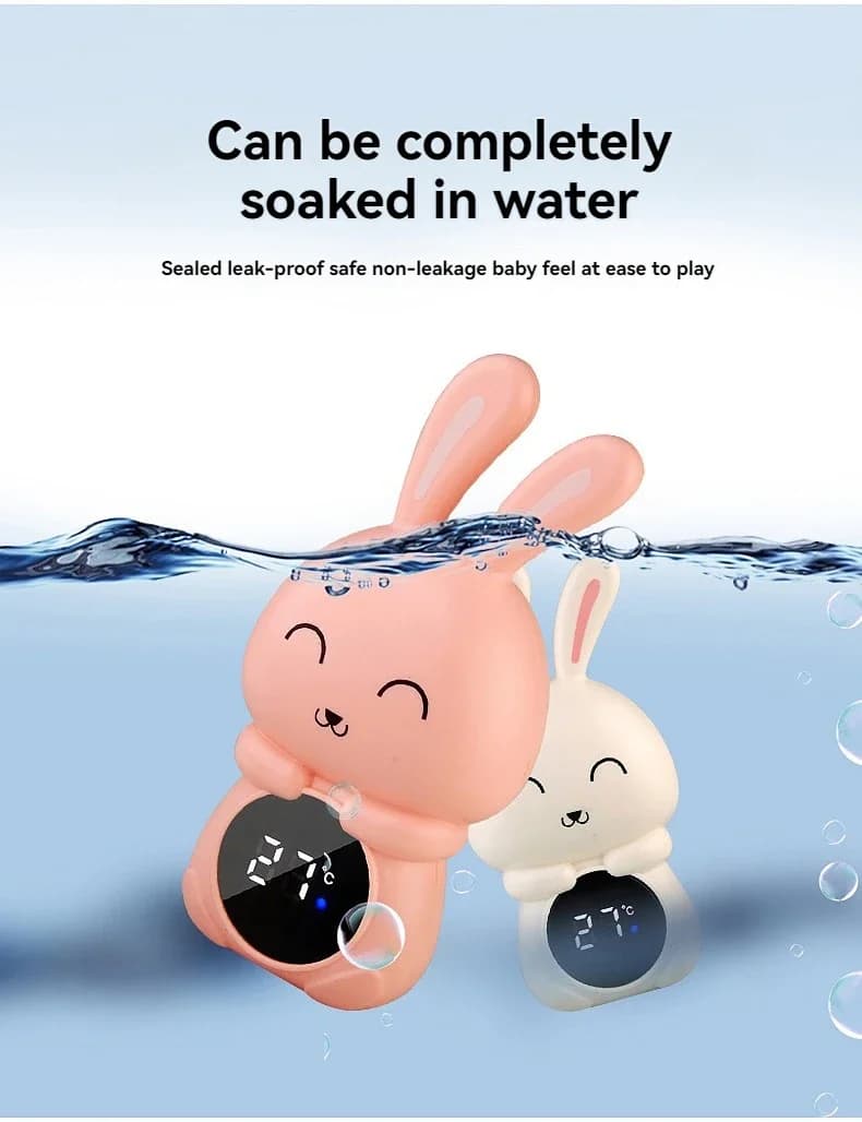 1 PCS Baby Water Thermometer Cartoon Animal Shape Baby Bath Bath Temperature Measurement Household Electronic Thermometer