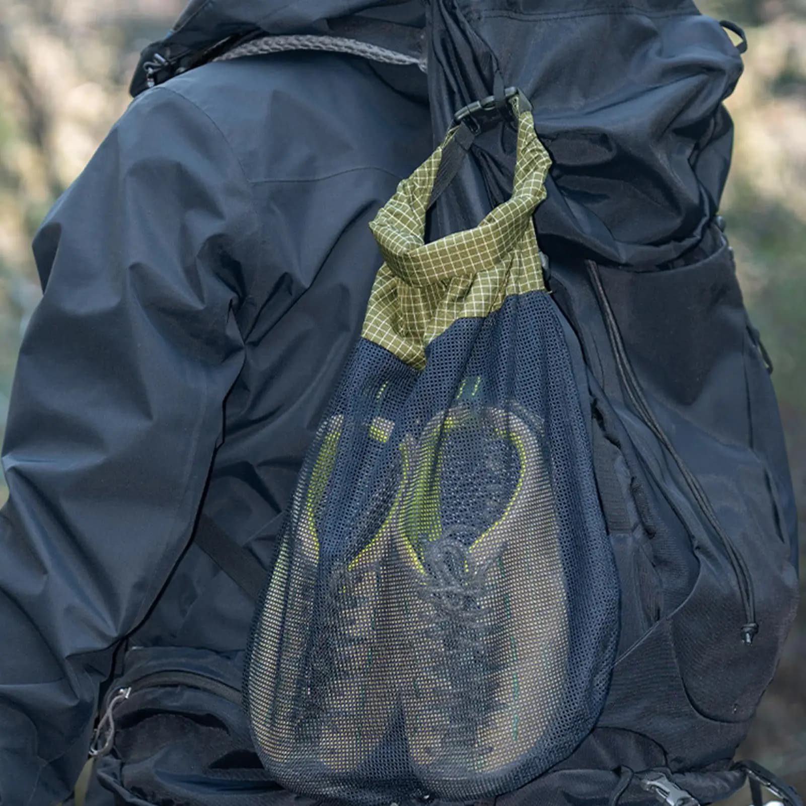 Borsa Porta Scarpe Traspirante da Viaggio, Grande e Pieghevole, in Rete, per Palestra, Sneaker, Stivali, Donna, Uomo, Spiaggia, Escursionismo, Viaggi all'Estero, Campeggio, Strada