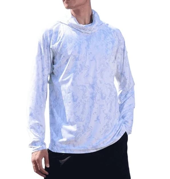 2026Camouflage Fishing Shirts Sun Protection Clothing Ultra-thin Ice Silk Summer Outdoor Lure UV Protection Breathable Men Shirt