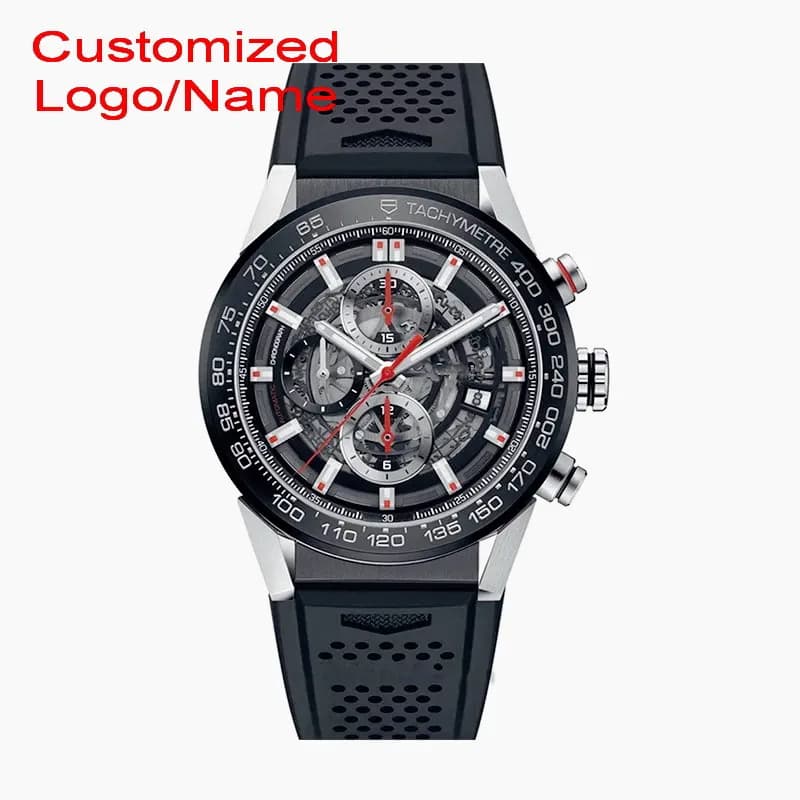 VK63 Chronograph Quartz Watches Solid Heavy Duty Stainless Steel Bracelet High Precision Reliable Movement Waterproof Scratch