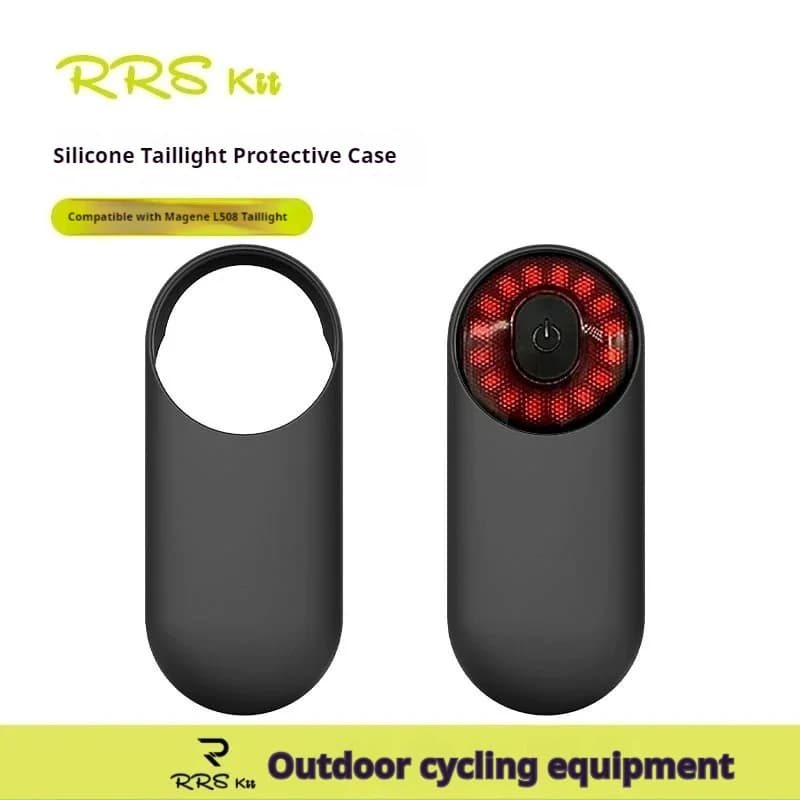 Magene L508 Bike Radar Tail Light Silicone Waterproof protective case Smart Induction High Brightness Night Safety Warning Lamp
