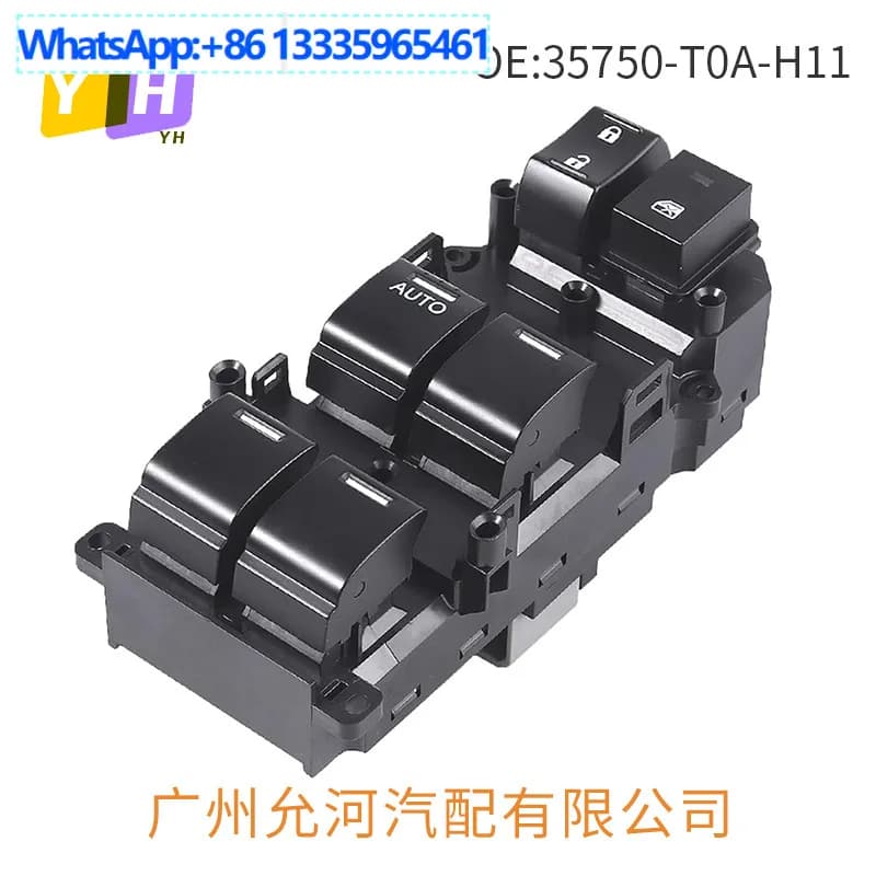 35750-T0A-H11 per 15 anni Honda CRV interruttore sollevatore vetro interruttore di comando alzacristallo elettrico