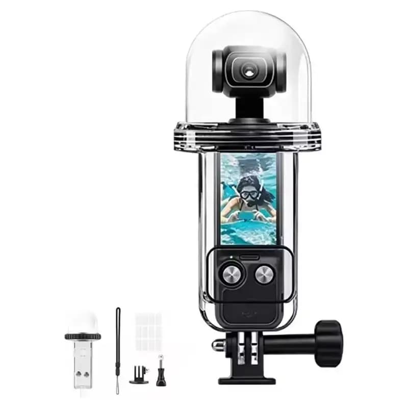 Dive Case Housing For Dji Pocket 4- Waterproof 60M Underwater Protective Shell For Action Cameras Accessories