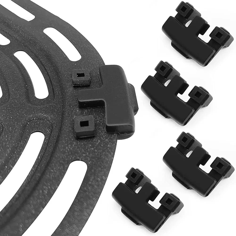 4 pezzi di gomme per friggitrice ad aria paraurti custodie in silicone per friggitrice ad aria parti di ricambio per friggitrice ad aria antigraffio istantanea
