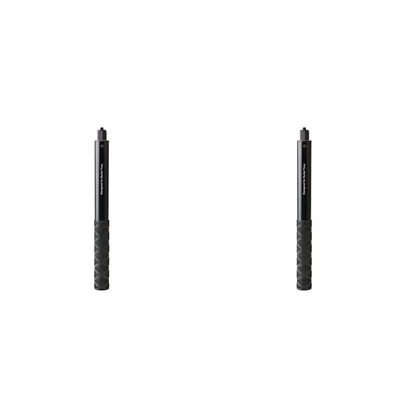 AS95-2Pcs Supporto per selfie stick invisibile ultra-lungo da 1,2 m per fotocamera X3/X4/Gopro invisibile