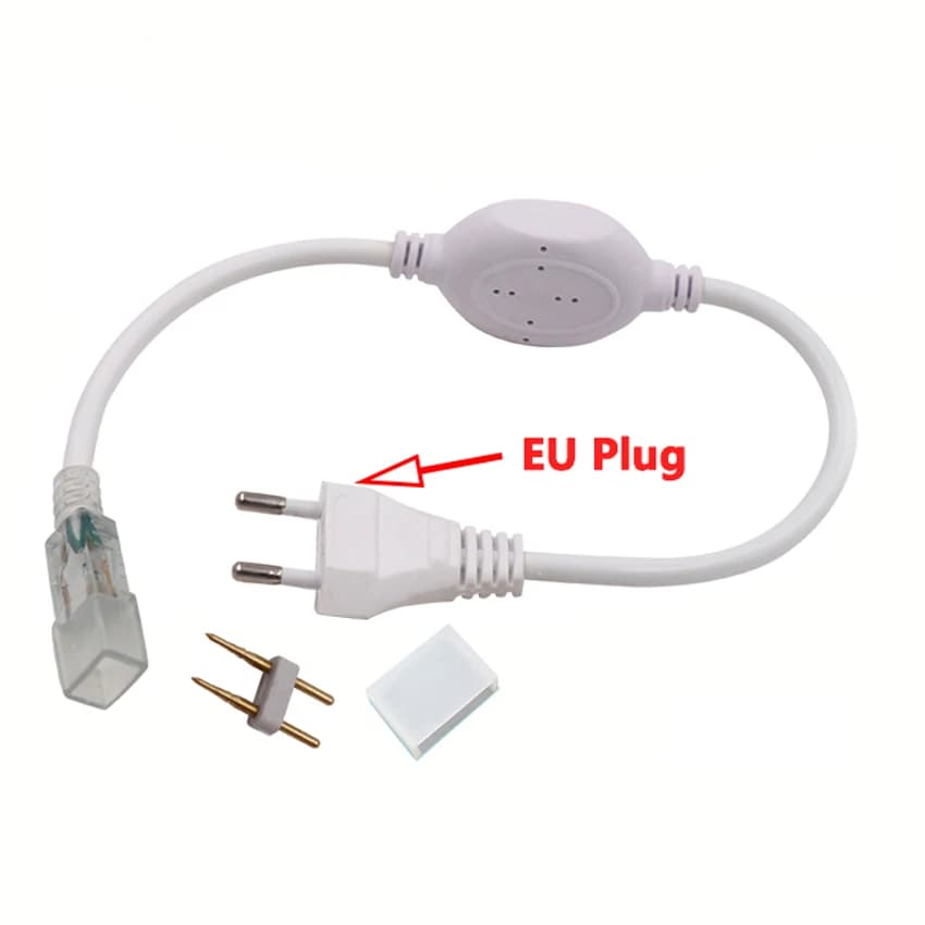 Alimentatore 220V 110V, Trasformatore per Illuminazione, Driver Switch per Strisce LED 3014 5050 2835 5630, Adattatore Spina EU/US, Accessorio