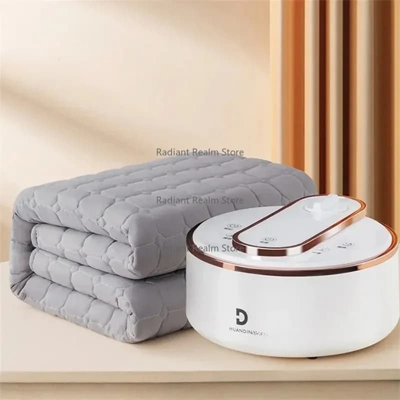 Coperte elettriche Coperta riscaldata ad acqua a doppio controllo Termostato Materasso elettrico Coperte riscaldanti elettriche per camera da letto domestica h