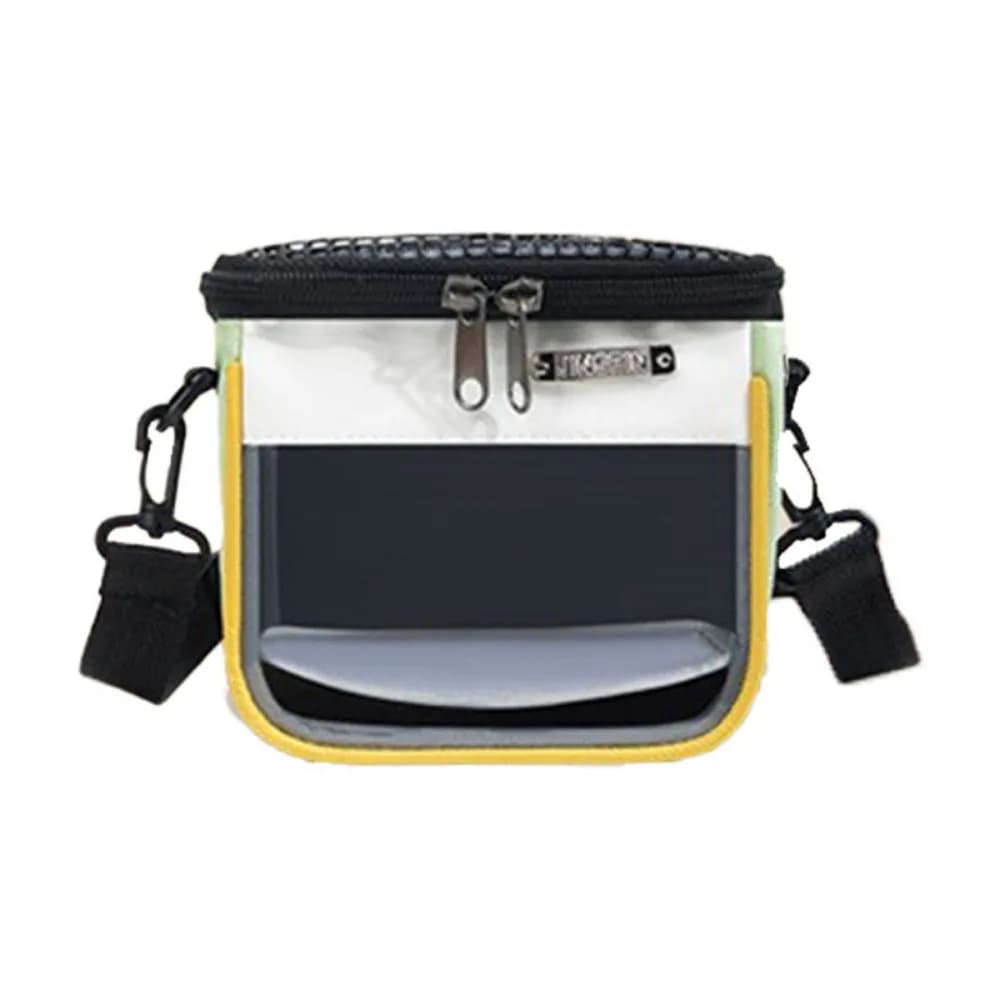 Breathable Pet Carrier Bag Ventilated Adjustable Small Pet Carrier Lightweight Clear View Pet Takeaway Bag Squirrel