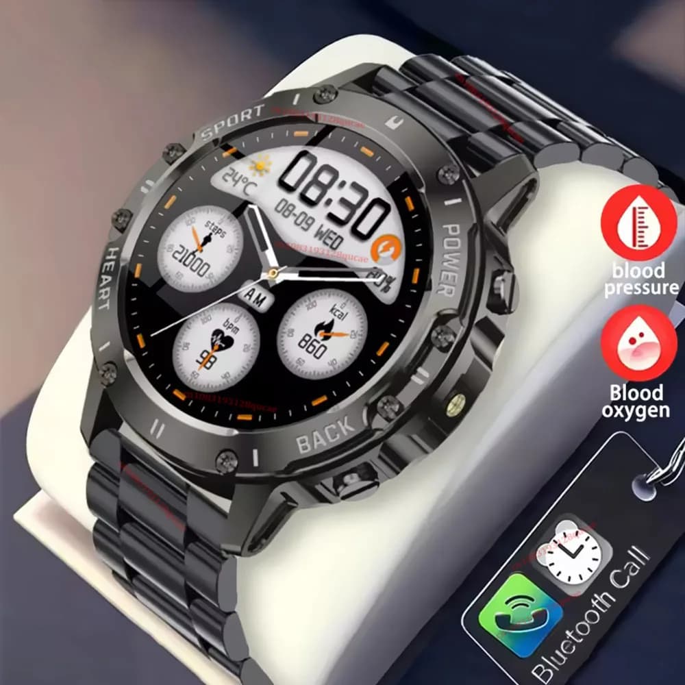 2026 New 1.39Inch 360*360 HD Screen Bluetooth Call Heart Rate Sleep Monitor Waterproof for Android iOS Smartwatch Men Women Hw12