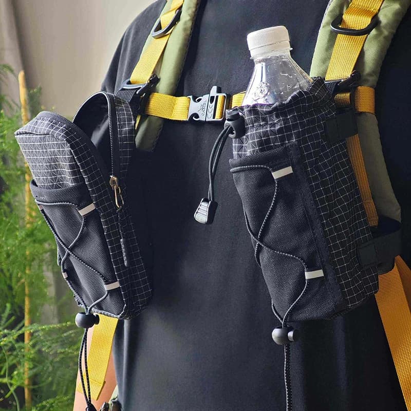 Nuova borsa multifunzionale da cintura con tracolla, custodia per telefono, power bank, supporto per walkie-talkie per escursionismo, alpinismo e viaggi