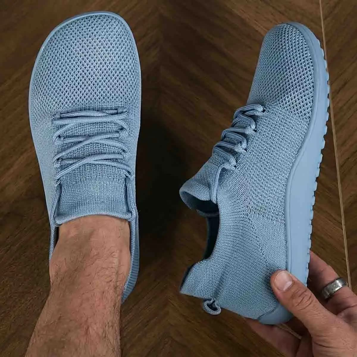 Scarpe Leggere e Comode a Piedi Nudi per Uomo, Scarpe Casual Traspiranti per Sport all'Aperto, Escursionismo, Trekking e Alpinismo