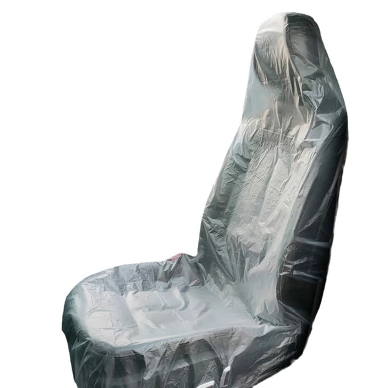 Coprisedili per auto usa getta da 100 pezzi Coprisedili in plastica Coprisedili per veicoli