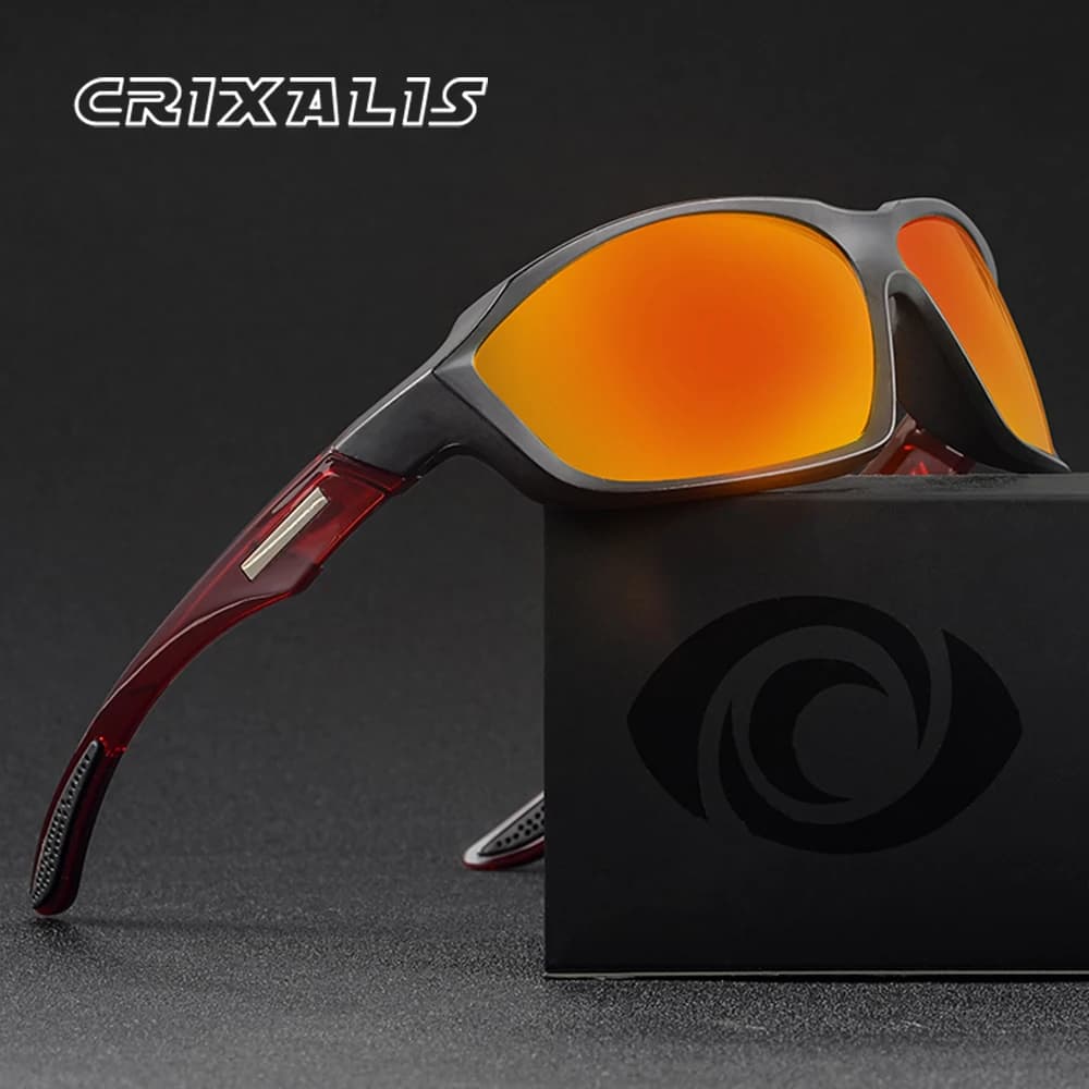 CRIXALIS Women's Rectangular Sports Sunglasses, ideal for driving, fishing, cycling and running, UV400 protection