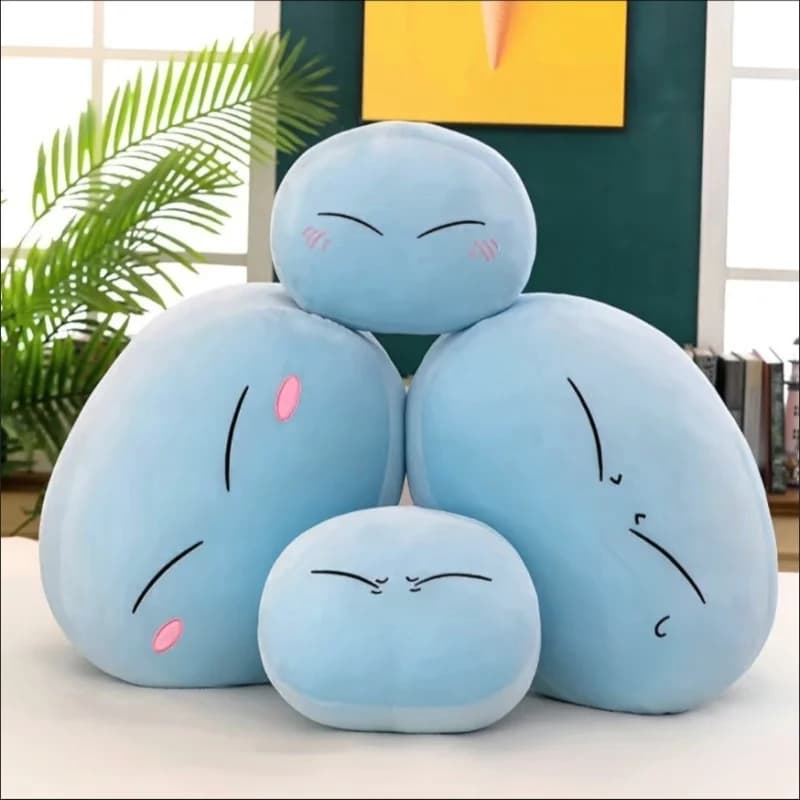 Rimuru Peripherals Slime Cushion Pillow Demon Lord Cute Lord Dango Round Plush Ball Anime Plush Doll Collection Toys Gift