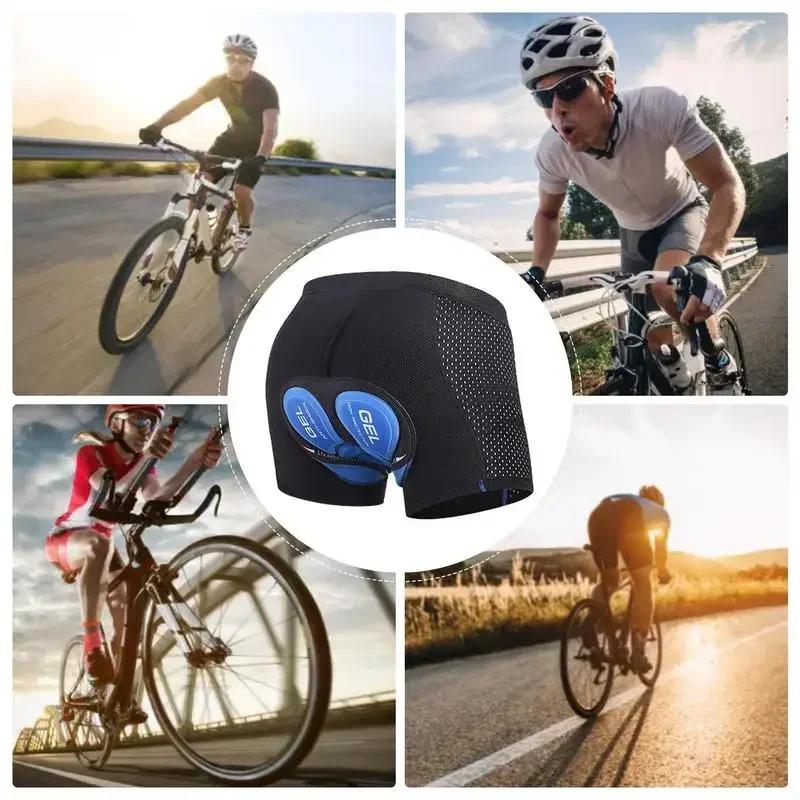GEL 3D Cycling Shorts High Density Shock Absorption Men's hip protection pants Breathable comfort Silicone cushion Riding equipment