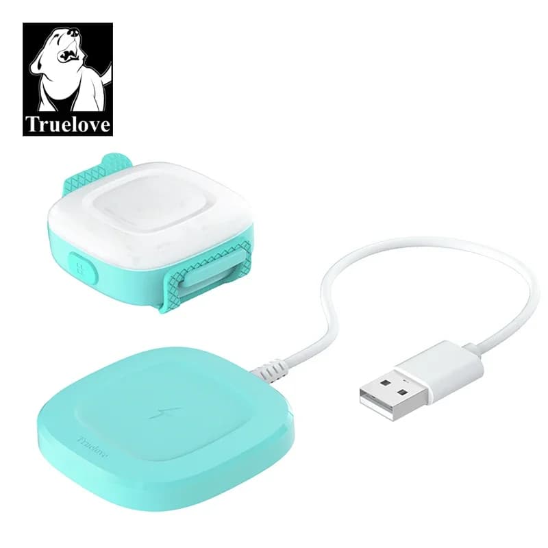Truelove Pet Dog Glowing Night Walking Collare di sicurezza Imbracatura Accessori per luci a LED Forniture di ricarica wireless TLD19102