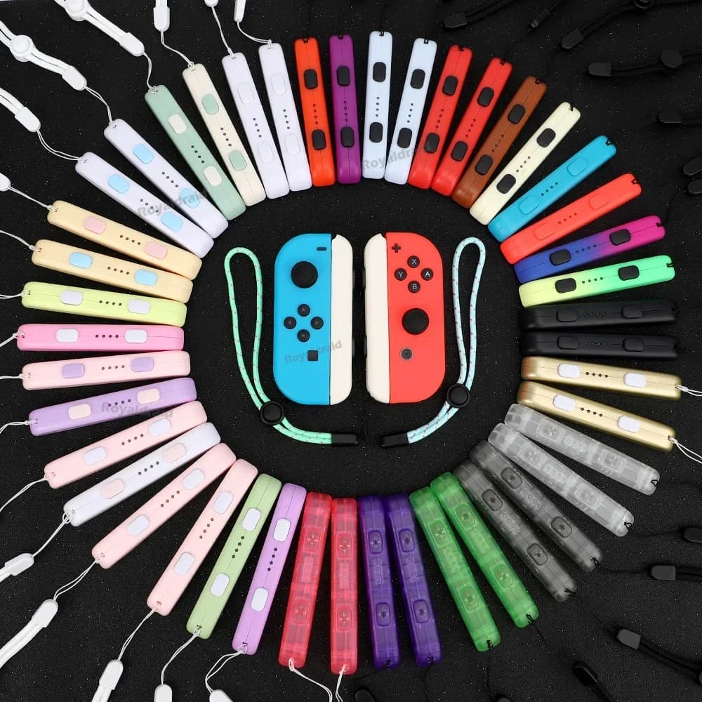 NUOVO Laccetto da Polso Colorato per Controller Joy-Con di Nintendo Switch e OLED, Accessori per Videogiochi e Laptop, Dropshipping