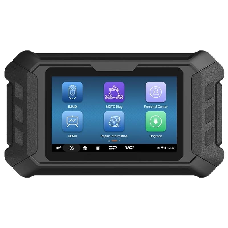 Motorcycle Diagnostic Tool Support Key Programming Portable Tablet with A 5.0-inch Capacitive Touch Screen