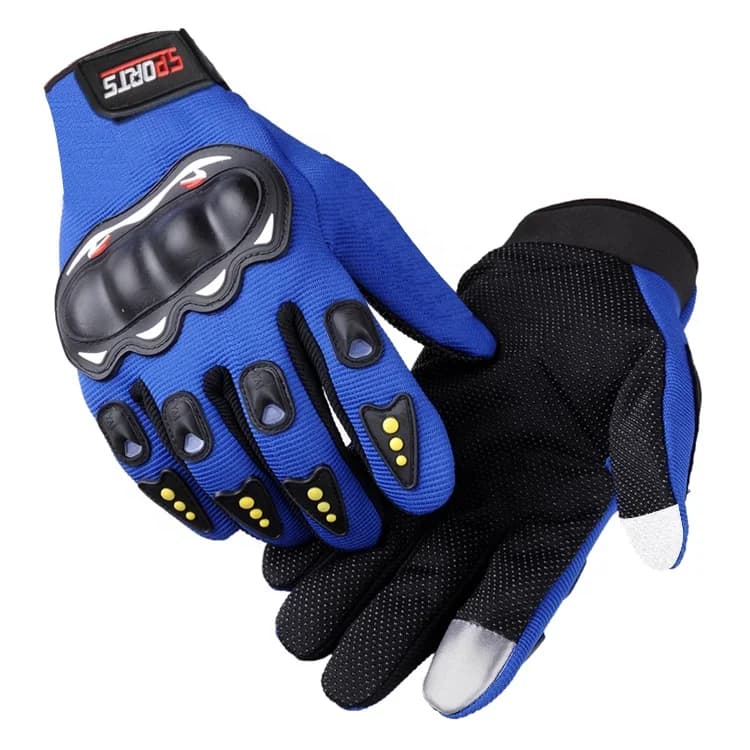 Guanti touch screen a dita intere per ciclismo, moto, caccia, escursionismo, equitazione, sport, equitazione