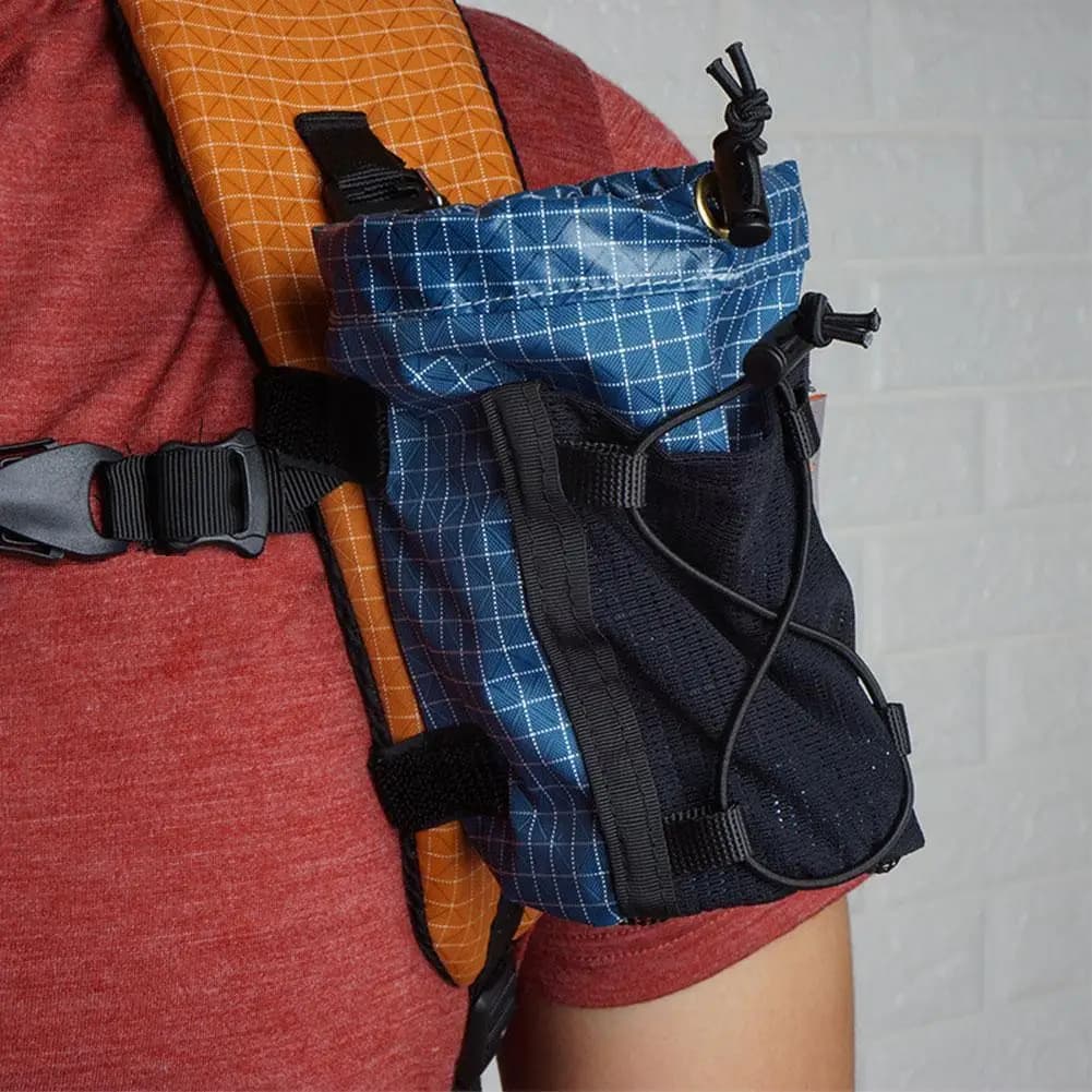 Zaino da campeggio all'aperto Borsa da braccio Borsa da arrampicata Borsa a portafoglio Molle Custodia per telefono per borsa per bottiglia d'acqua Custodia da trekking
