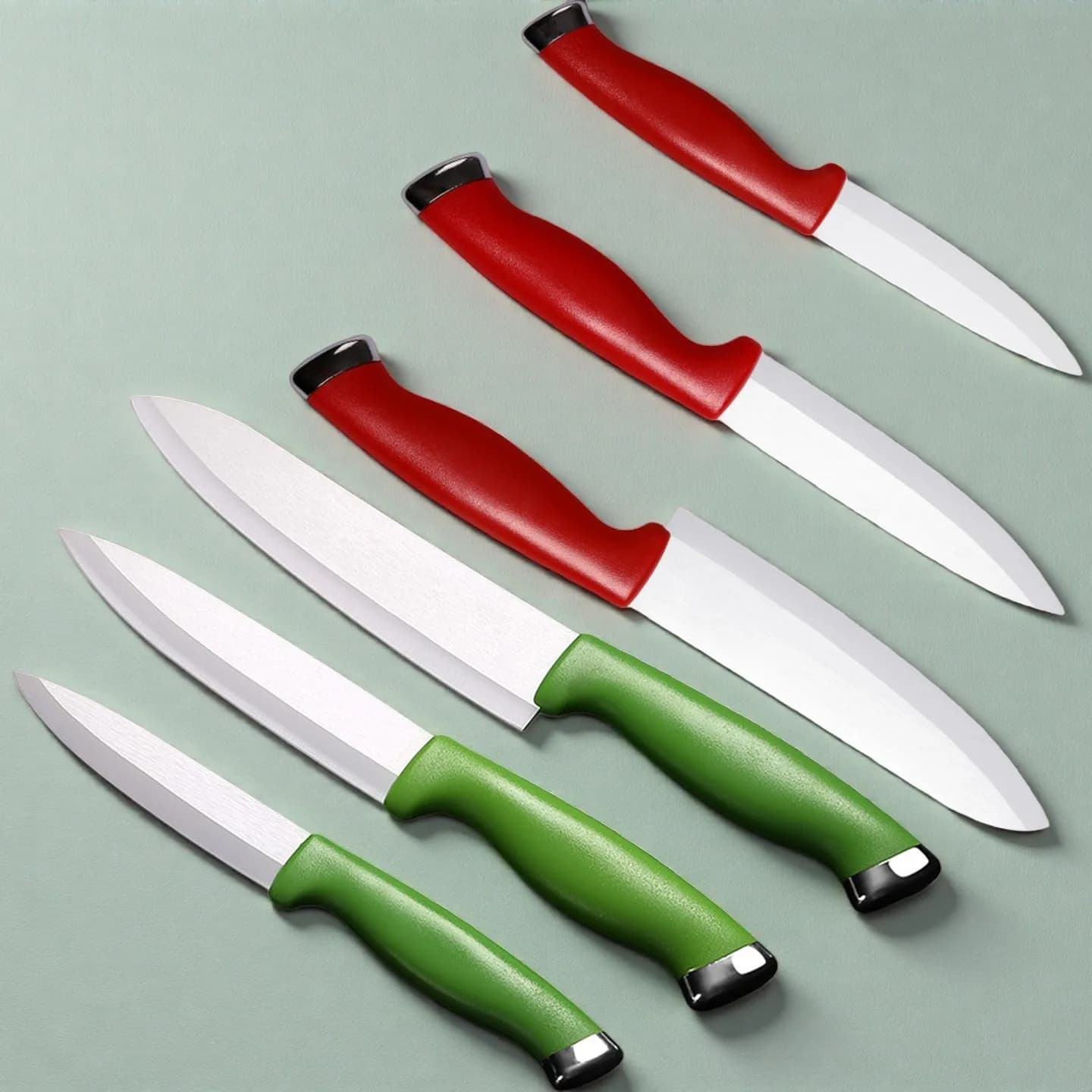 Coltello complementare da cucina Coltello professionale per frutta e cibo in ceramica con custodia per coltello Coltello multiuso Set di coltelli da 1/3 pezzi