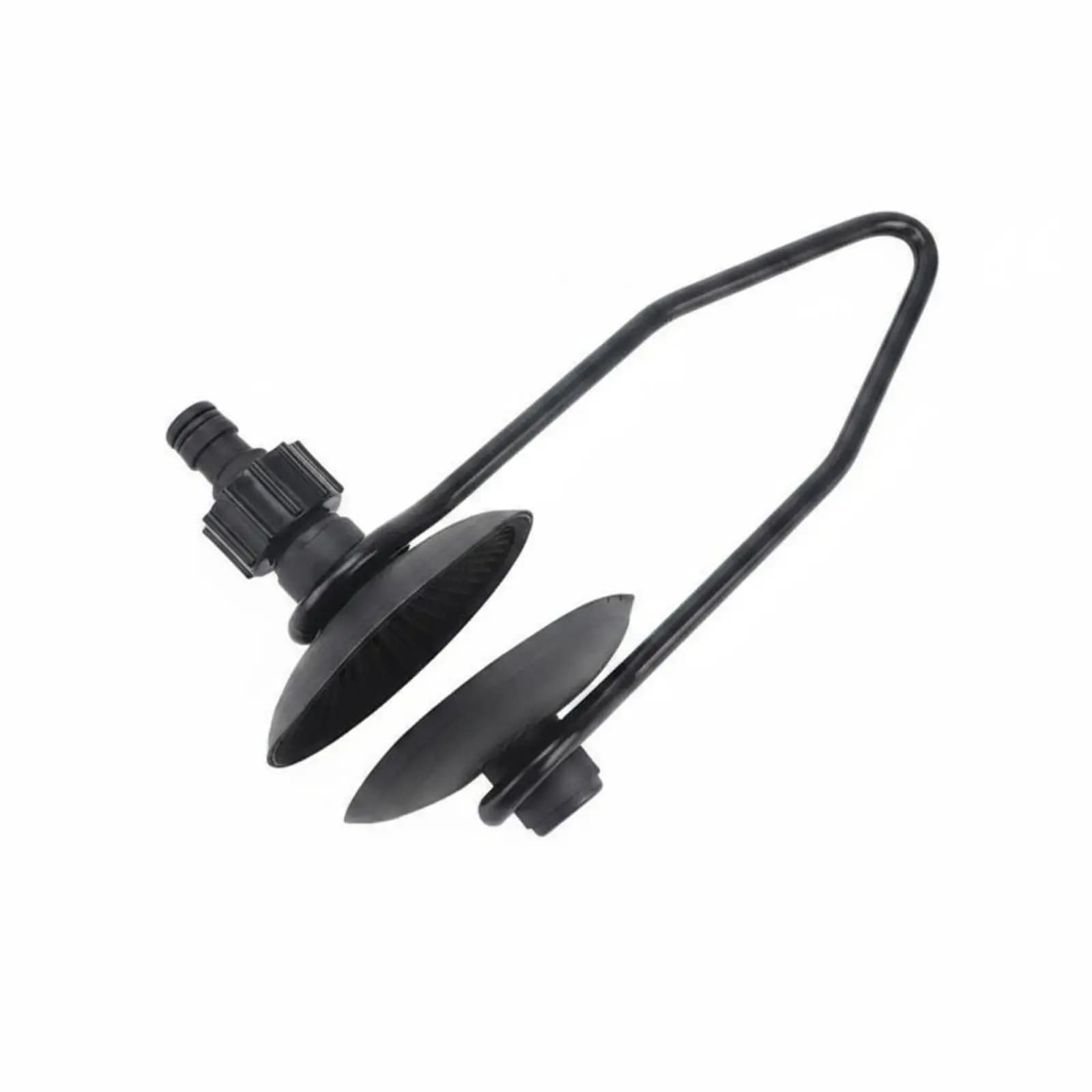 Boat Engine Flusher Single Tube Rubber Engine Flush Cup Garden Hose Connection