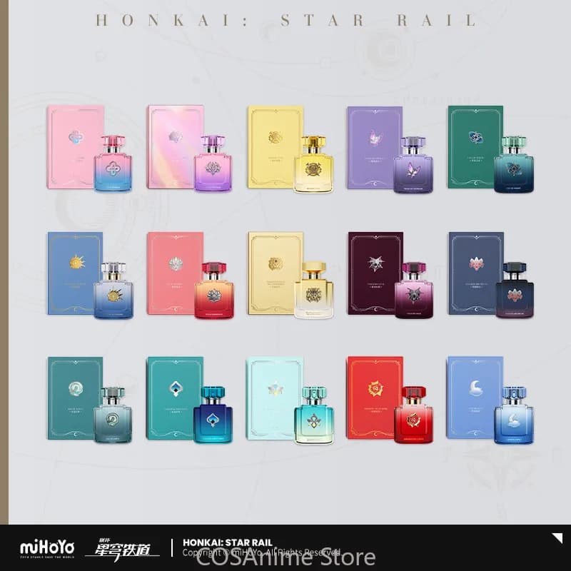 Nuova Serie 2026 Honkai Star Rail Ufficiale miHoYo: Profumi della Galassia Khaslana, Phainon, Sparkle, Aglaea, Anaxa - Accessori da Collezione per il Gioco