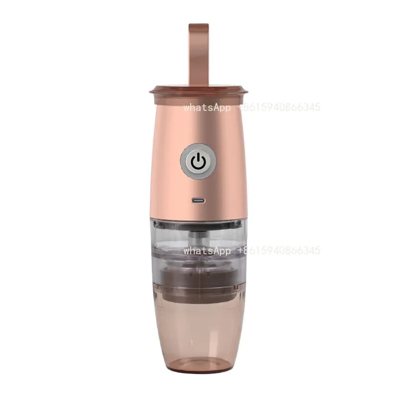 Portable Coffee Grinder Household Ceramic Core Manual Electric Coffee Bean Grinder