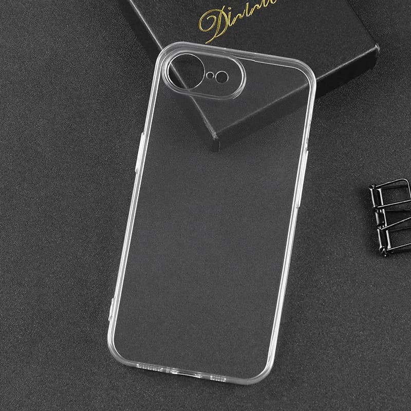 Custodia Trasparente per iPhone 17e Cover Apple iPhone 17e Clear Case iPhone17e 2026 5G Cover Fundas