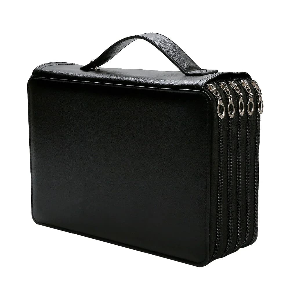 250 slot astuccio scuola Pencilcase forniture borsa penna di grande capacità scatola di cancelleria estetica Organizer 5 scomparti eroso