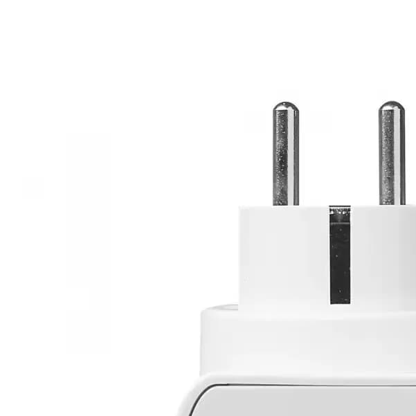 Presa con Timer e USB Tipo-C 2.4A per Ricarica Rapida, Controllo Intelligente del Tempo, Timer 0.25/0.5/1/2/4/6 Ore, Spina EU