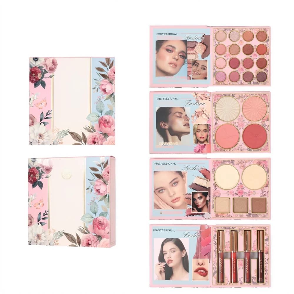 Full Pigment Eyeshadow Palette Makeup Kit Matte Shimmer For IGOODCO Face Blush Cosmetic Set Professional Beauty Case
