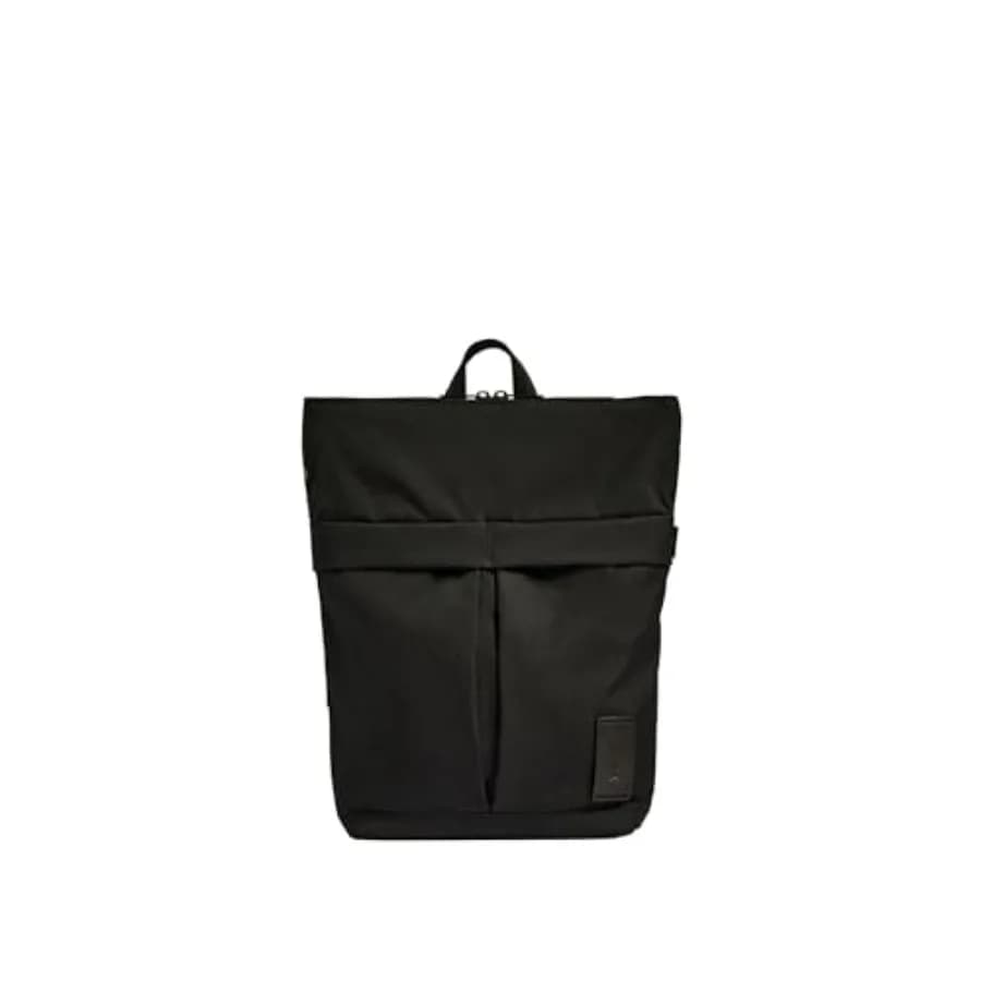 Urban Core Backpack With Zip Closure 12L, Laptop Pocket 14 Inch, Water Resistant, Business Bag and Gym, Black