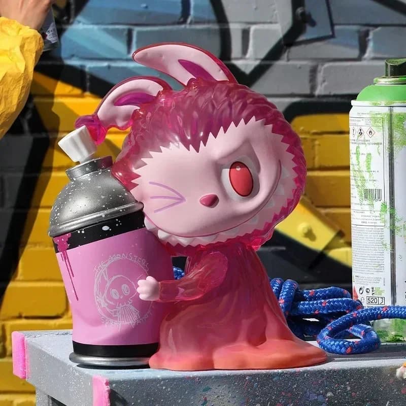 POP MART LABUBU Anime Action Figure - The Monsters Almost Hidden Series Blind Box Collezione di bambole misteriose per ragazze