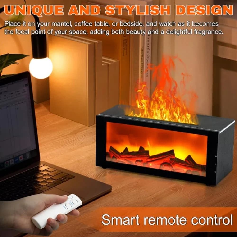 Umidificatore d'Aria e Diffusore di Oli Essenziali, Diffusore Aromaterapico a Ultrasuoni, Funzionamento Silenzioso per Camera da Letto