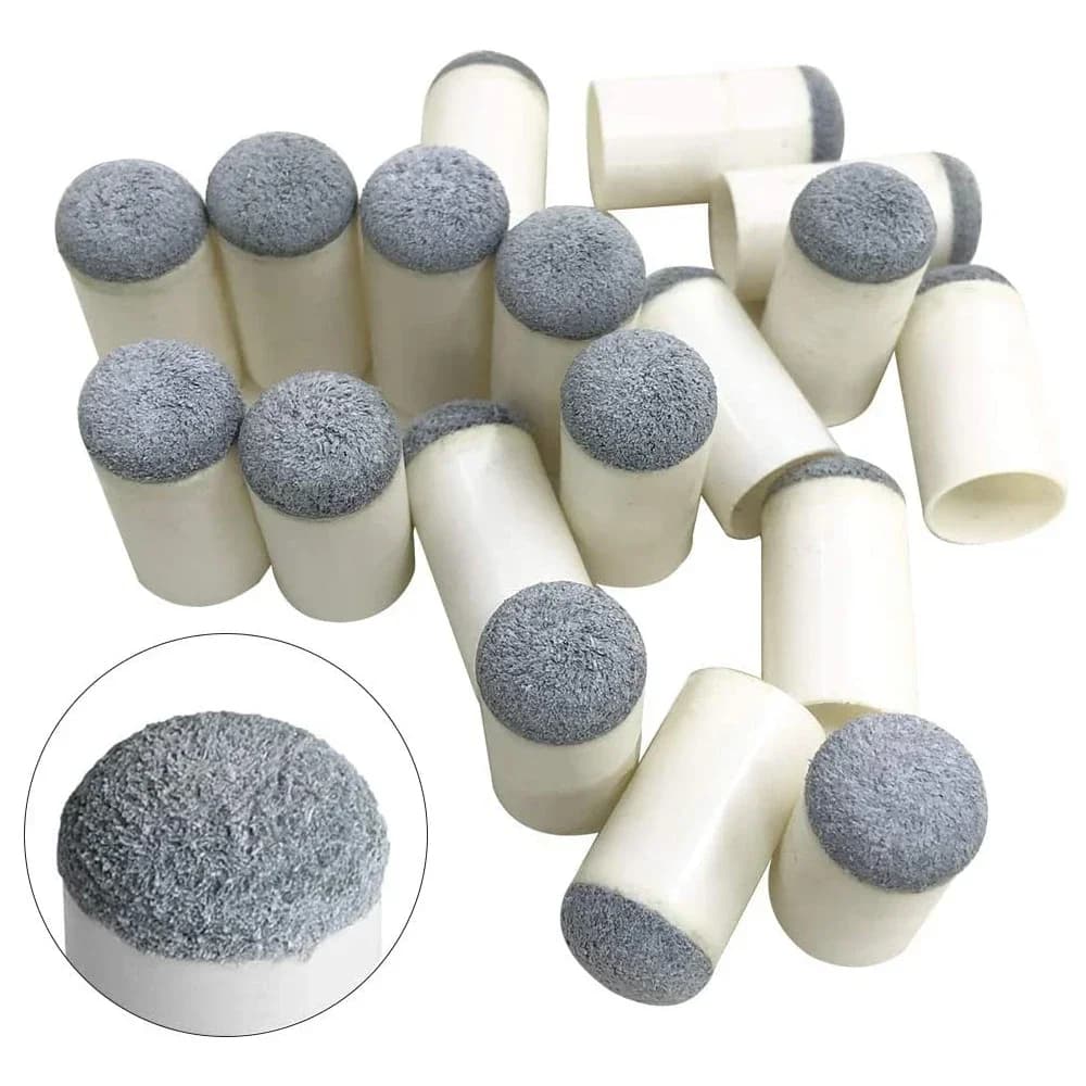 10Pcs 9/10/12/13mm Plastic Billiard Cue Ferrule Protector Pool Snooker Replacement Tips Accessories