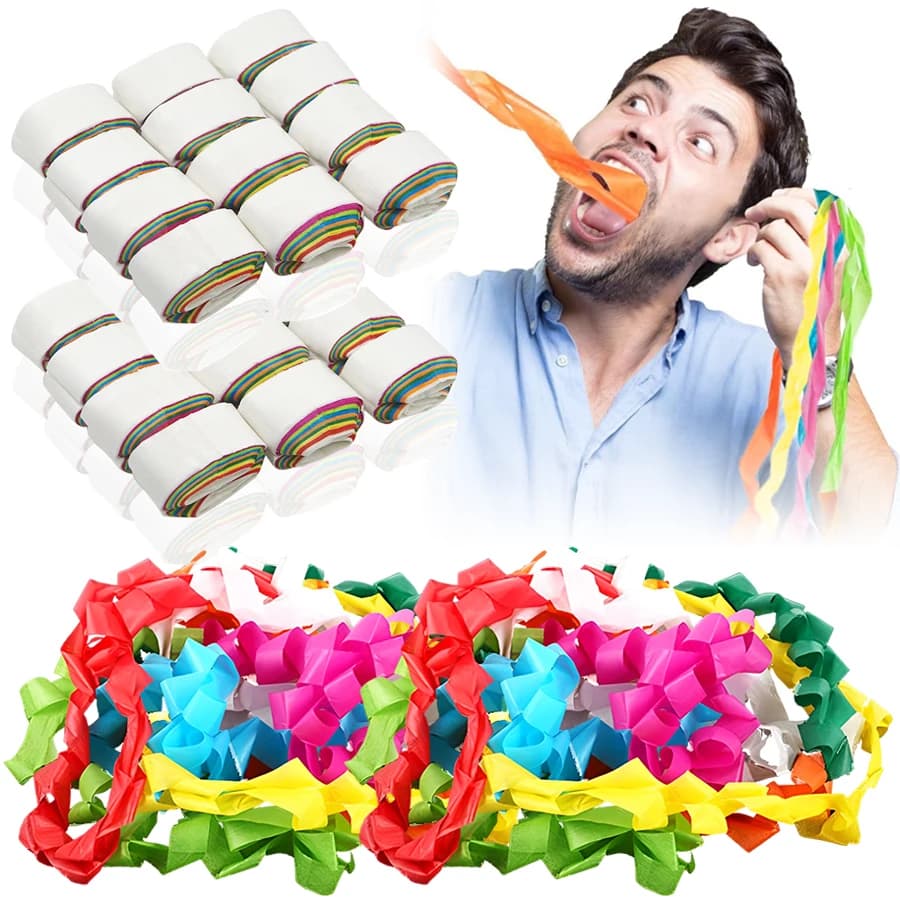 6/12/18 Pezzi 8 Metri Carta Colorata per Trucchi di Magia, Magia Classica da Palcoscenico, Accessori Creativi per Feste in Famiglia