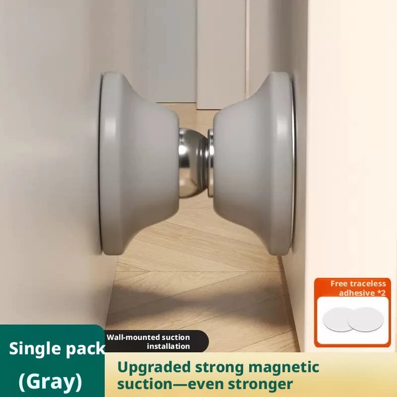 Fermaporta in Silicone Riutilizzabile - Fermaporta Magnetico Silenzioso Anti-Collisione per Hotel e Casa
