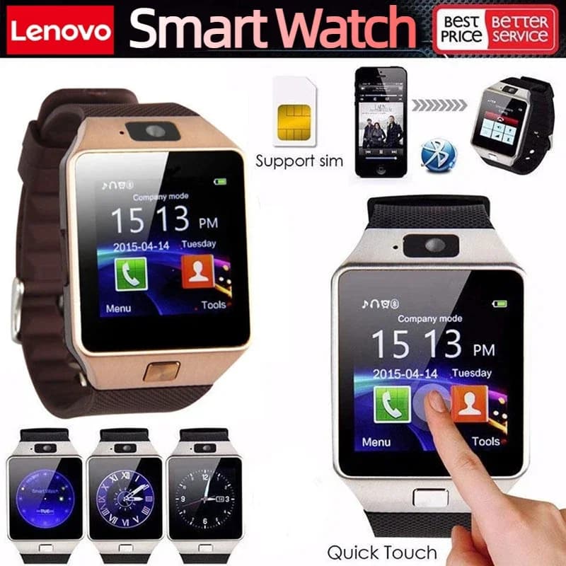 Lenovo 2026 New Accurate Diagnosis Smart Watch Body Fat ECG Blood Oxygen BP Health Sport HD Screen Call Smart Watch Men Women