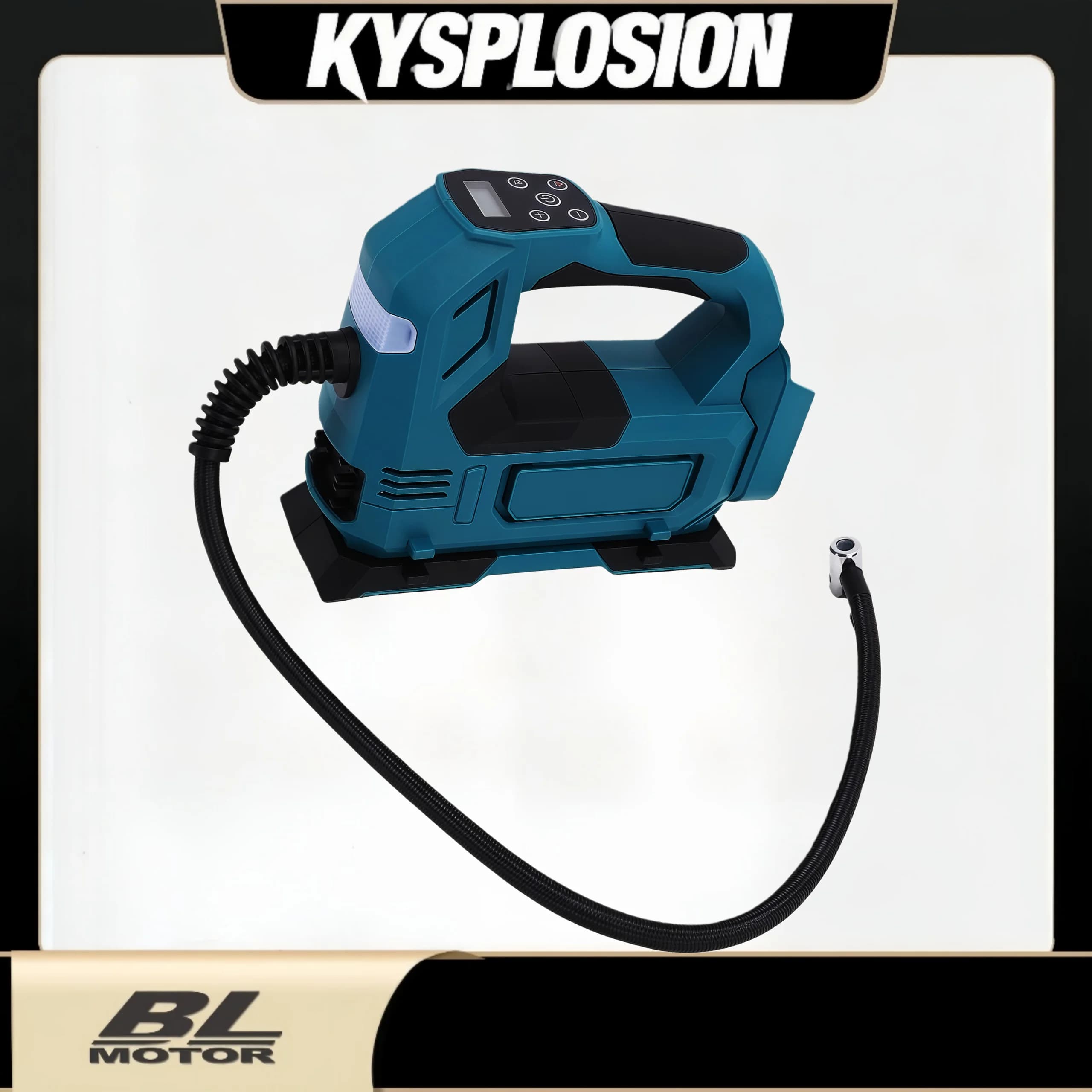 Per Makita 18V Batteria Portatile Cordless Gonfiatore di Pneumatici Pompa di Aria Elettrica Palmare Compressore D'aria Per Auto Bicicletta Pneumatici Palla