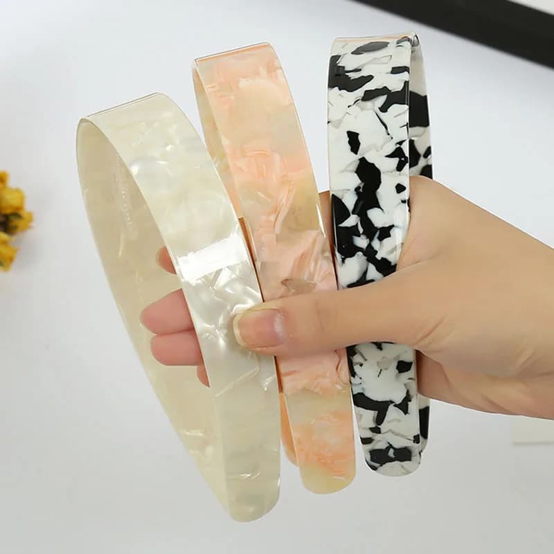 Fascia per capelli in acetato coreano semplice temperamento fascia per capelli lavaggio del viso leopardo tartaruga fasce per capelli accessori per capelli