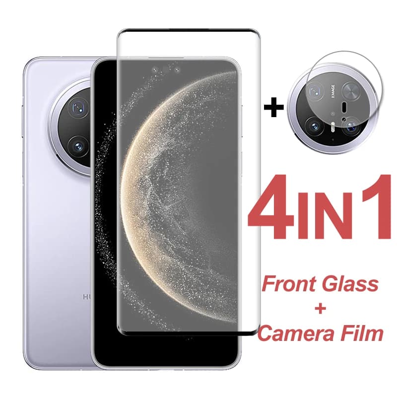 Vetro temperato a copertura totale per Huawei Mate 70 Pro Protezione schermo in vetro Pellicola protettiva per fotocamera per telefono Huawei Mate 70 Pro Plus