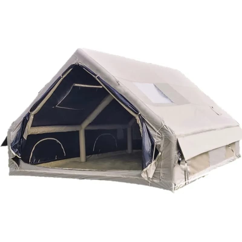6.3/8-square-meter Inflatable Vinyl Tent Is Windproof Rainproof Moisture-proof Portable For Outdoor Camping And Requires Tent