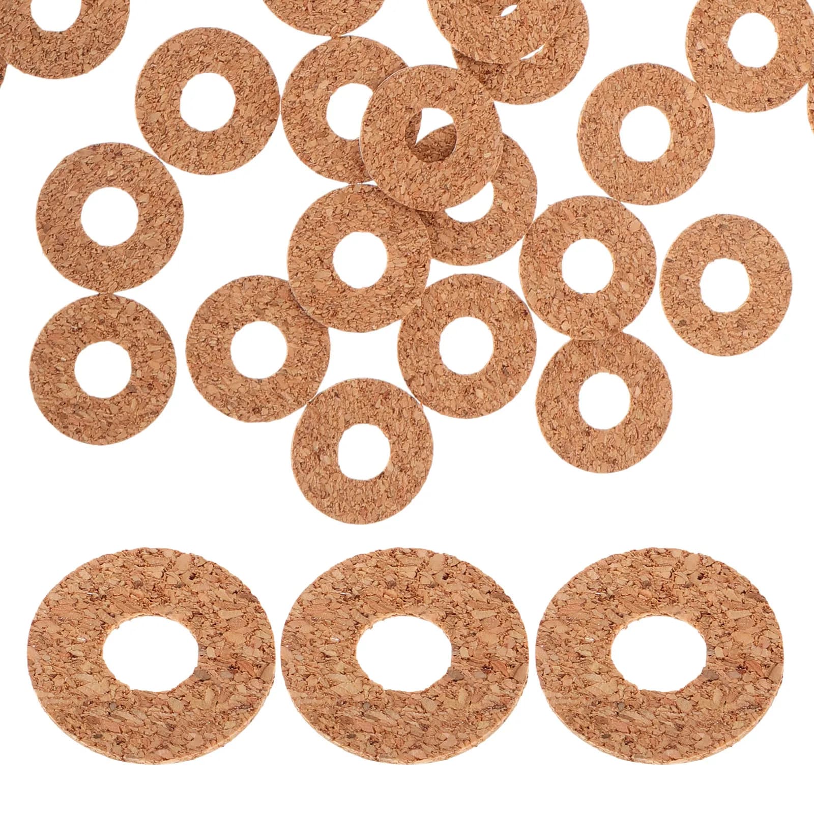 40 Pezzi Grip Autoadesivi per Plettri di Chitarra, Cuscinetti in Sughero Antiscivolo per Chitarra Elettrica e Acustica, Accessori per Suonare