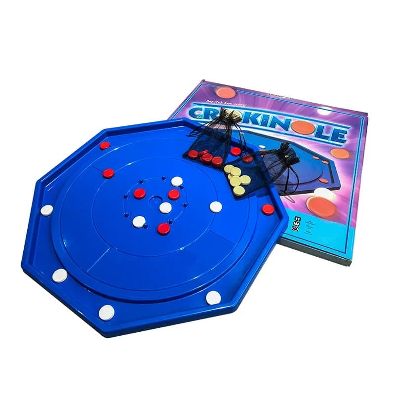 Gioco da tavolo in plastica per bambini antistress Puzzle giocattolo Canada scacchi intelligenza decompressione e intrattenimento Crokinole