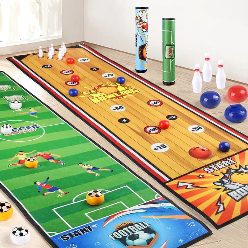 Giochi da tavolo interattivi per bambini, curling sociale, calcio, giochi da tavolo, bowling, tappetino, famiglia, amico, divertimento, giochi al coperto, giocattoli per bambini