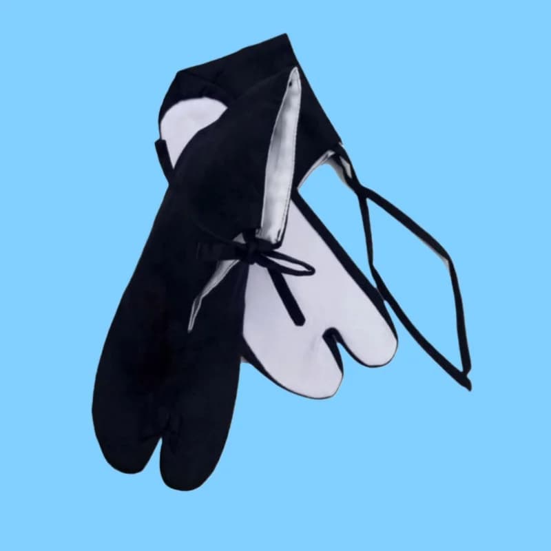 Arti marziali giapponesi Kendo Tabi Borsa per piedi Keikogi Keiko Tabi Calzini Kimono Calzini cosplay Calzini tradizionali a due dita