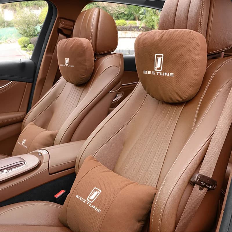 Bestune T77 Pro B70s T99 T55 T33 B70 T90 Nat E05 Pro Accessori chiave parti Auto Collo Poggiatesta Cuscino Sedile Lombare Protezione della colonna vertebrale