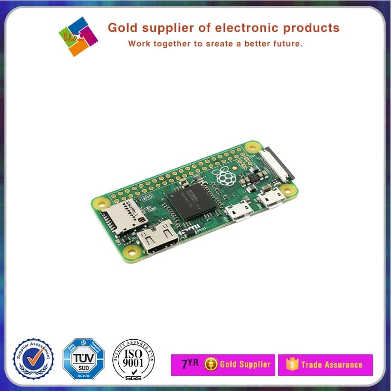Raspberry Pi Zero con CPU 1GHz, 512MB RAM, Mini PC SBC, Scheda Linux, Microcomputer per Progetti DIY e Sistemi IoT Embedded