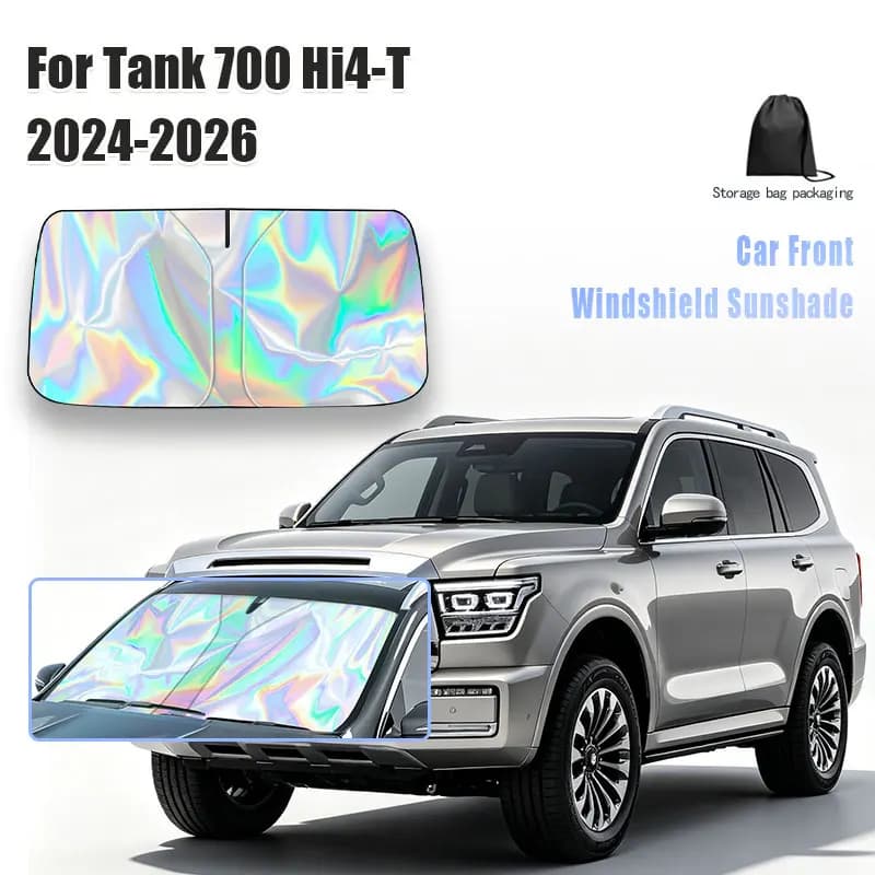 For Tank 700 Hi4-T 2024-2026 Car Windshield Sunshade Cover Front Window Sun Shade Visor Auto Interior UV Protection